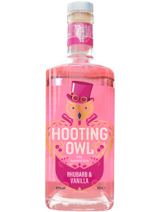 Hooting Owl 'VIE' Rhubarb & Vanilla Gin 42%